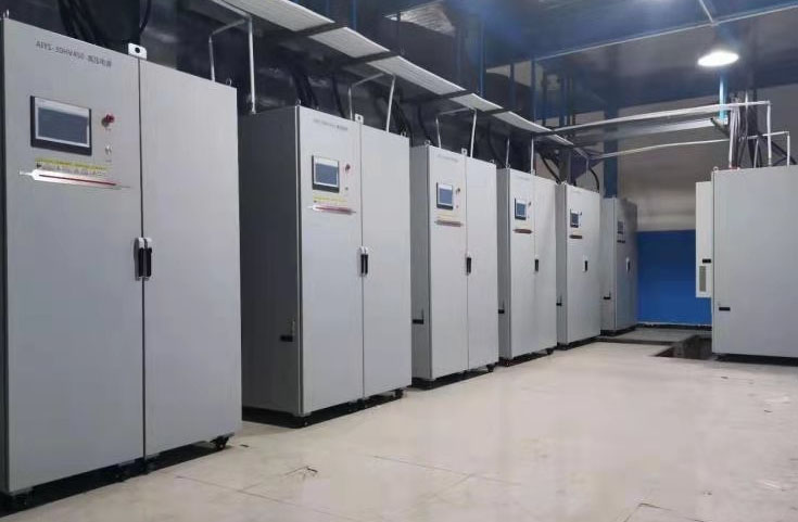 3150kw電子束冷床熔煉爐項(xiàng)目高壓電源安裝完畢