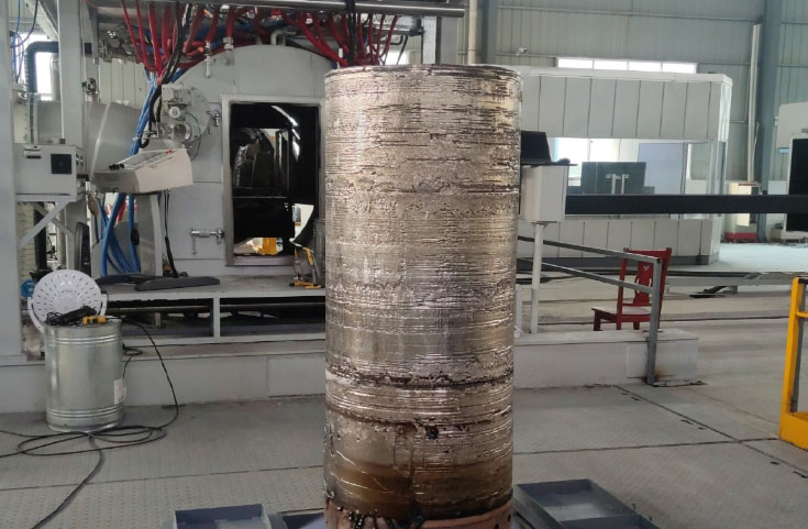 磐一裝備5噸1800KW電子束冷床熔煉EB爐首錠出爐試車(chē)成功